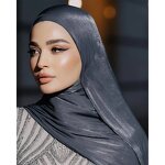 Shimmer Chiffon Hijab Manufacturer - Malaysian Vrouwen Lange Sjaal Chiffon Rimpelsjaal Islamitische Hoofddoek