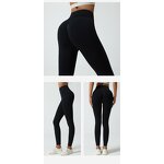 Sports Bodysuits Manufacturer - Women's Quick-Drying High-Waisted Autumn Winter Butt-Lifting for Cycling Yoga Long
