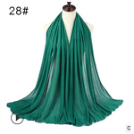 Cotton Jersey Hijab Manufacturer - Wholesale Easy to Wear Fashionable Solid Color Scarf Women