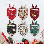 Pet Triangle Scarf Manufacturer - Wholesale Cross-Border New Christmas Universal Holiday Dress