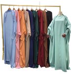 Ramadan Abaya Manufacturer - 2024 Dubai Full Coverage Prayer Hijab Long PRAYER SET One PIECE Women Muslim Dress
