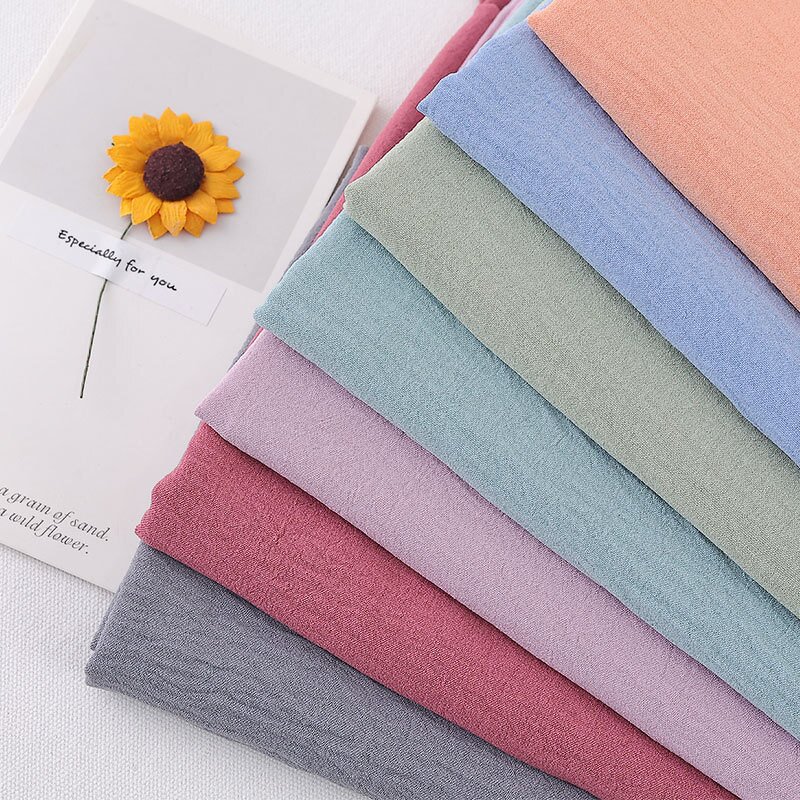 Abaya Robe Fabric Manufacturer - Middle East Women's 68 Widened Satin Dress Ice Silk Wrinkle Polyester Summer Eid