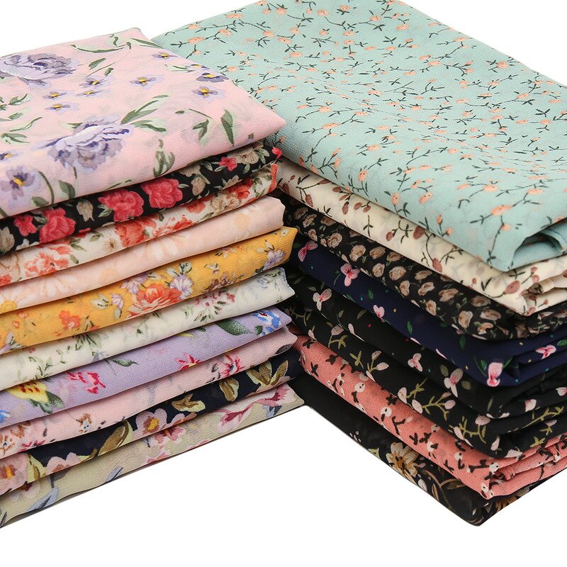 Chiffon Floral Scarf Manufacturer - Autumn New Print Female Retro Elegant Headscarf Wholesale
