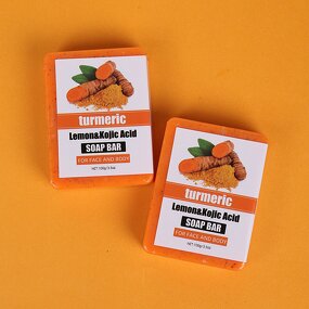 Bar Soap Factory - Wholesale 100g Organic Natural Herbal Turmeric Whitening