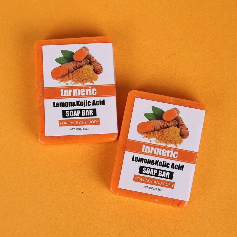 Bar Soap Factory - Wholesale 100g Organic Natural Herbal Turmeric Whitening