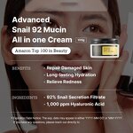 Snail Cream Manufacturer - OEM Private Label 92% Mucin Repair
