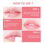 Lip Sleeping Mask Factory - Organic Collagen Plumping Vitamin C Aloe Vera