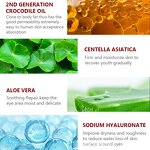 Eye Cream Manufacturer - Crocodile Vegan Organic Hyaluronic Acid Gel Anti-Aging