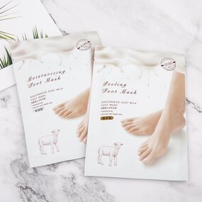Foot Mask Factory - Niacinamide Goat Milk Exfoliating