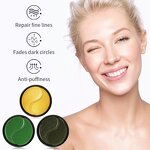 24K Gold Eye Mask Manufacturer - Seaweed Anti Puffiness Sheet