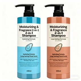 2-in-1 Shampoo Manufacturer - Floral Moisturizing Unisex