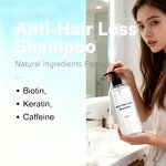 Anti Hair Loss Shampoo Factory - Biotin Keratin Caffeine Natural