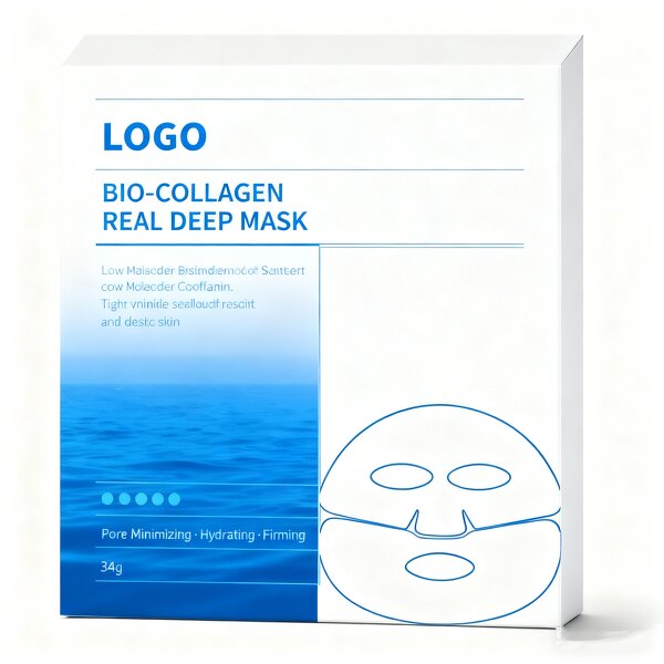 Crystal Sheet Mask Manufacturer - Two-Piece Korean Vegan Hydrating