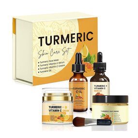 Glow Boosting Set Factory - Turmeric Acne Dark Spot Remover
