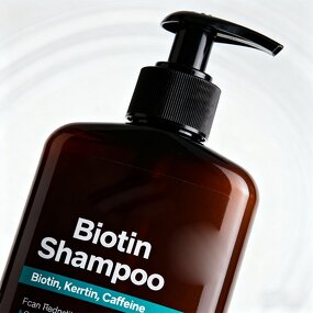 Anti Hair Loss Shampoo Factory - Biotin Keratin Caffeine Natural