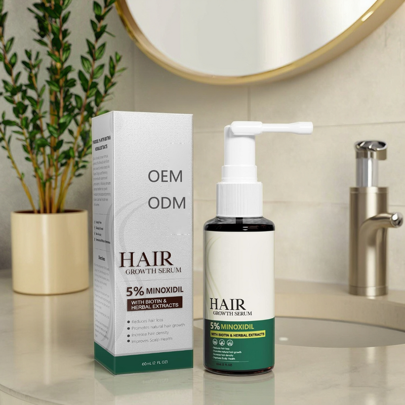Hair Growth Serum Manufacturer - 5% Biotin Herbal Extracts