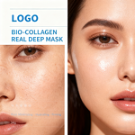 Crystal Sheet Mask Manufacturer - Two-Piece Korean Vegan Hydrating