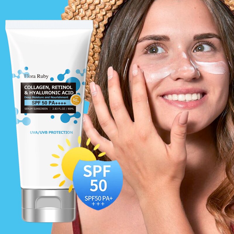 Sunscreen Cream Manufacturer - Custom Logo Wholesale Korean Mineral Spf 50