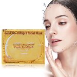24K Gold Mask Factory - OEM 2023 New Hydrogel Collagen Crystal Vitamin C