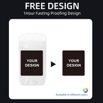 Men's Deodorant Factory - Flora Ruby 72H Full Body Natural Roll On Refillable