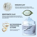 Clay Mask Factory - Private Label 100% Natural Organic Blue Clarifying