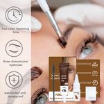 Hennah Brow Tint Factory - OEM ODM Professional Semi-permanent Eyebrow Dyeing Cream