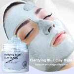 Clay Mask Factory - Private Label 100% Natural Organic Blue Clarifying