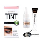 Eyebrow Tint Kit Factory - Hot Sale Hybrid Black Lash Dye Kit Private Label
