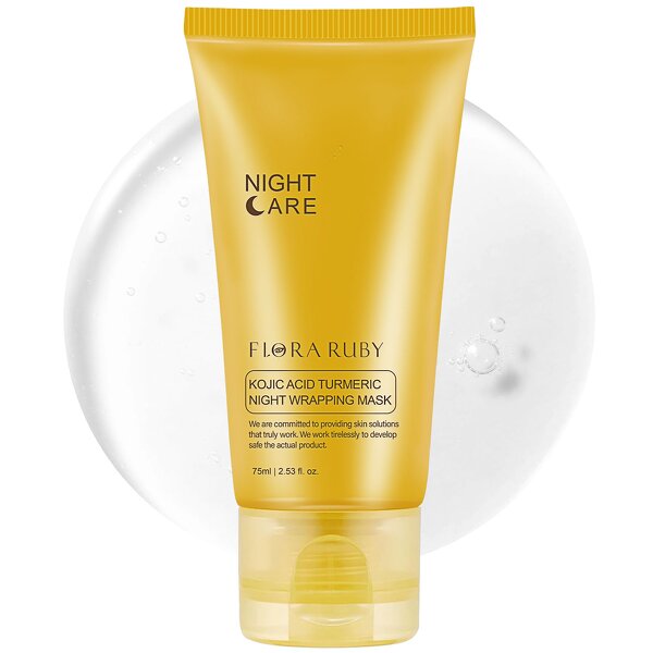 Peel Off Mask Manufacturer - Private Label Kojic Acid Turmeric Overnight Wrapping