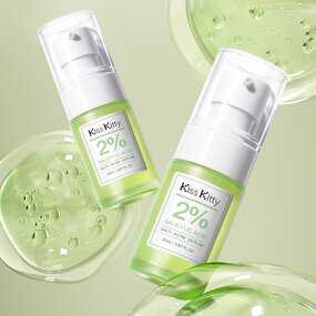 Salicylic Acid Serum Manufacturer - Kiss Kitty 2% Wholesale Custom Acne Exfoliating