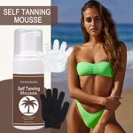 Tanning Foam Factory - Private Label Vegan Dark Body Self Loving Tan Spray