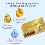 Neck Mask Manufacturer - OEM Wholesale 24K Gold Whitening Anti Wrinkle Collagen