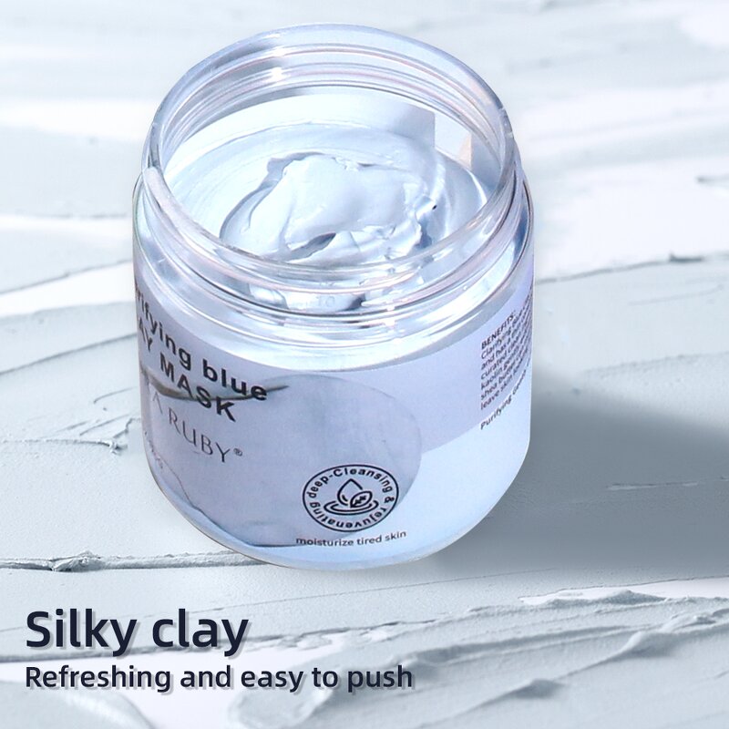 Clay Mask Factory - Private Label 100% Natural Organic Blue Clarifying