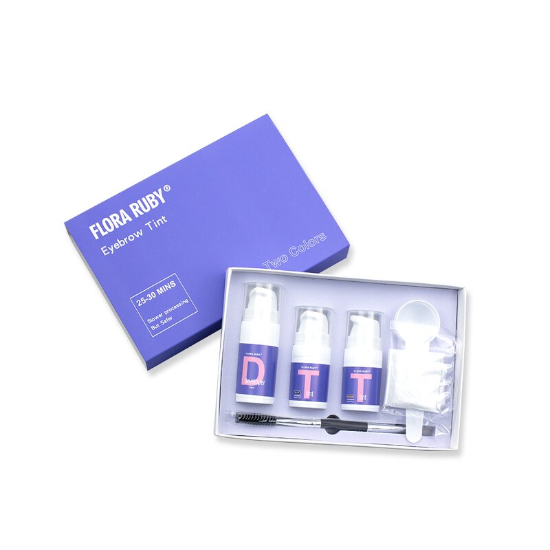 Eyebrow Dye Kit Factory - OEM ODM Professional Semi Permanent Mascara Color Tint