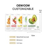 Face Mask Manufacturer - Custom Wholesale Organic Nature Fruit Sheet