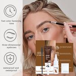 Hennah Brow Tint Factory - OEM ODM Professional Semi-permanent Eyebrow Dyeing Cream