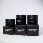 Men's Skin Care Set Factory - Private Label Wholesale Organic Charcoal Glass Gift