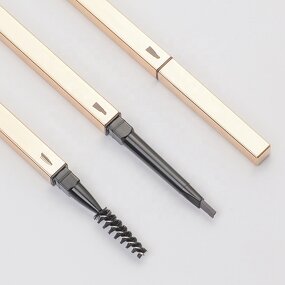 Mineral Eyebrow Pencil Manufacturer - Double-ended Fine Brush