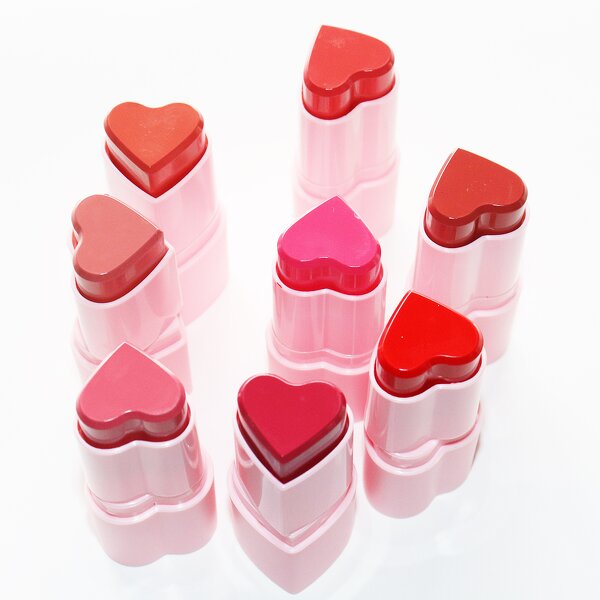 Color-Changing Blush Factory - High Pigment Mineral Heart-Shaped