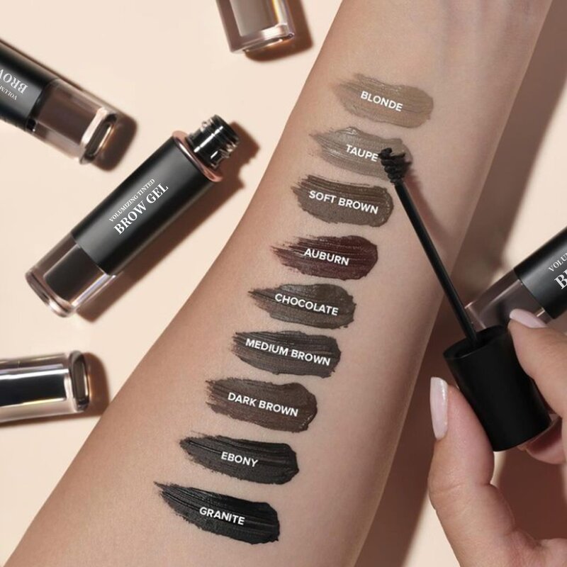 Brow Pomade Manufacturer - OEM Angled Brush Herbal Ingredient