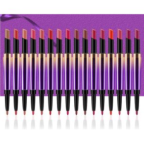 Lipliner Set Factory - 2 in 1 Matte Lipstick Private Logo