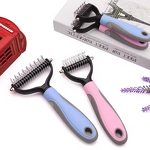 Pet Grooming Tool Manufacturer - Portable 2 Sided Dematting