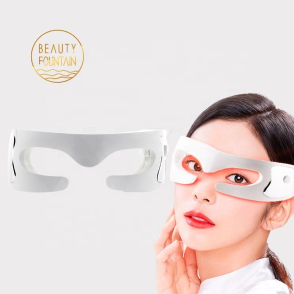 红光疗法面罩生产商-代工3D抗皱加热振动眼部护理
