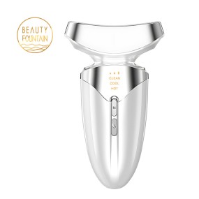 Neck Beauty Machine Factory - Bulk Multifunctional LED ABS Hot Cold Face Lifting
