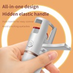 电动睫毛夹工厂-批发批发便携加热5D卷翘器360度