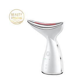 Neck Lift Device Factory - Bulk Anti Wrinkle 3 Colors LED Photon Therapy EMS Tighten