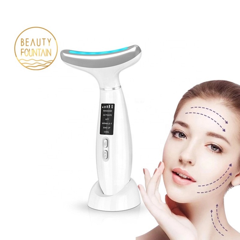 Neck Face Lifting Device Factory - OEM Neck Skin Care Reduce Double Chin LED Phototherapy