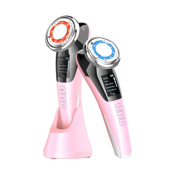 面部清洁仪工厂-批发EMS电流LED光子冷热按摩器