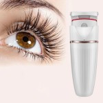 电动睫毛夹工厂-批发批发便携加热5D卷翘器360度