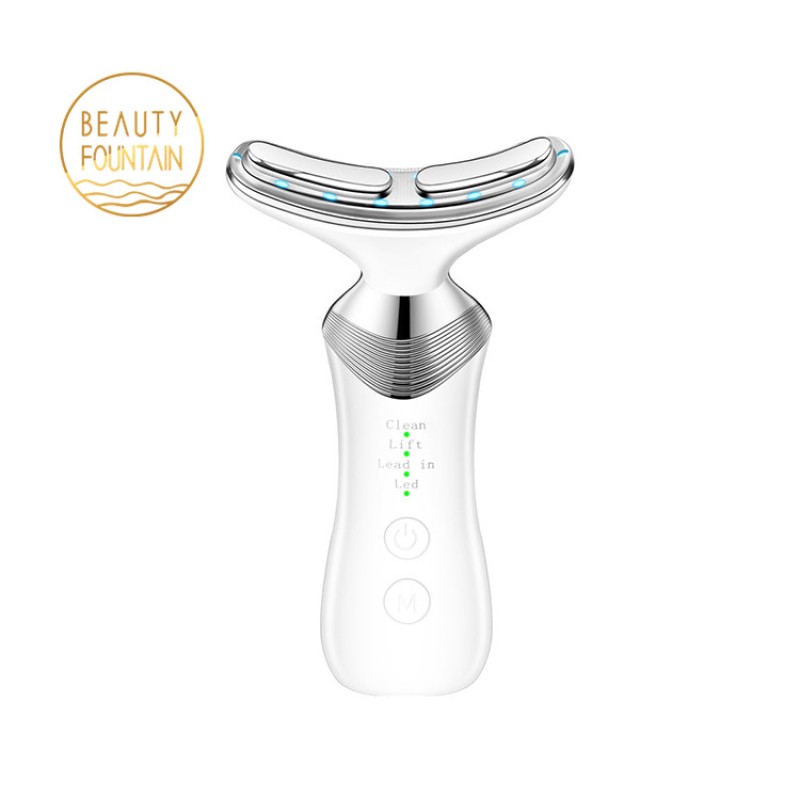 Facial Skin Care Tool Supplier - Bulk Multifunctional EMS LED Neck Beauty Wrinkle Remover